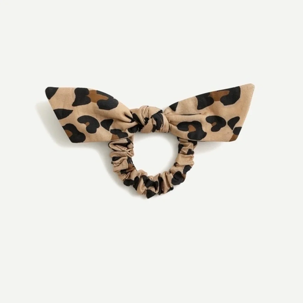 J. Crew Leopard Knotted Hair Tie